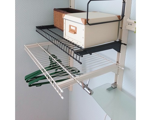 Полки для обуви в прихожую с вешалом для верхней одежды